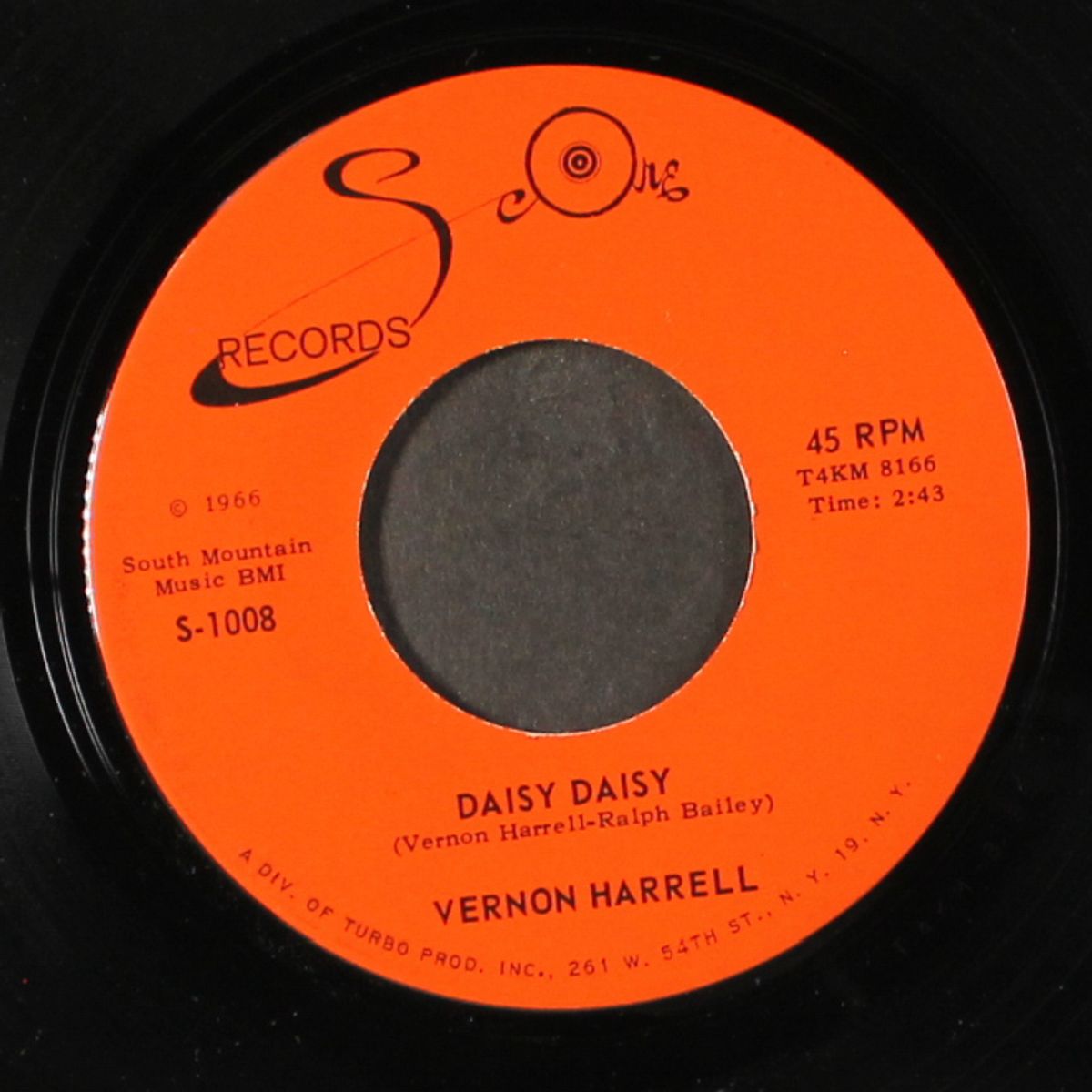 daisy daisy / your love by VERNON HARRELL