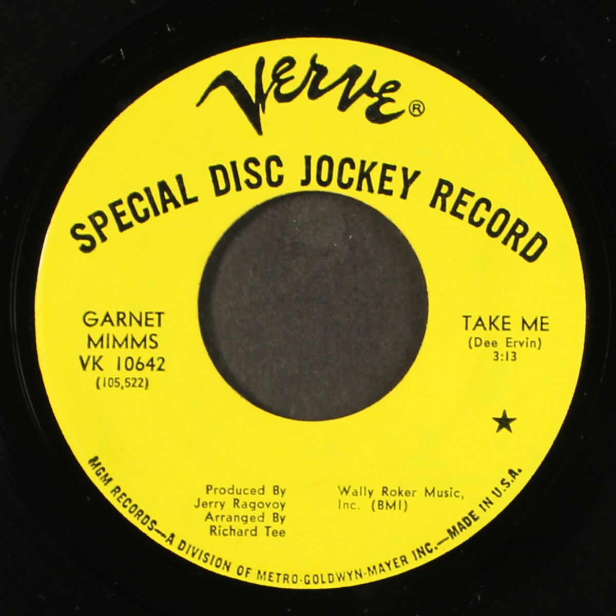 happy landing / take me by GARNET MIMMS