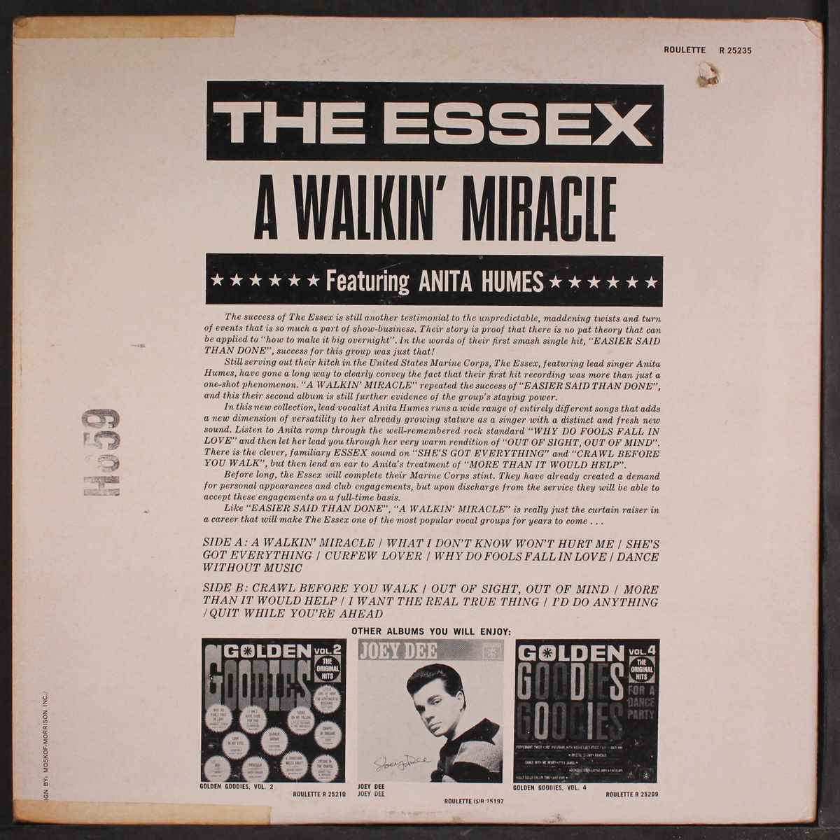 a walkin' miracle by ESSEX