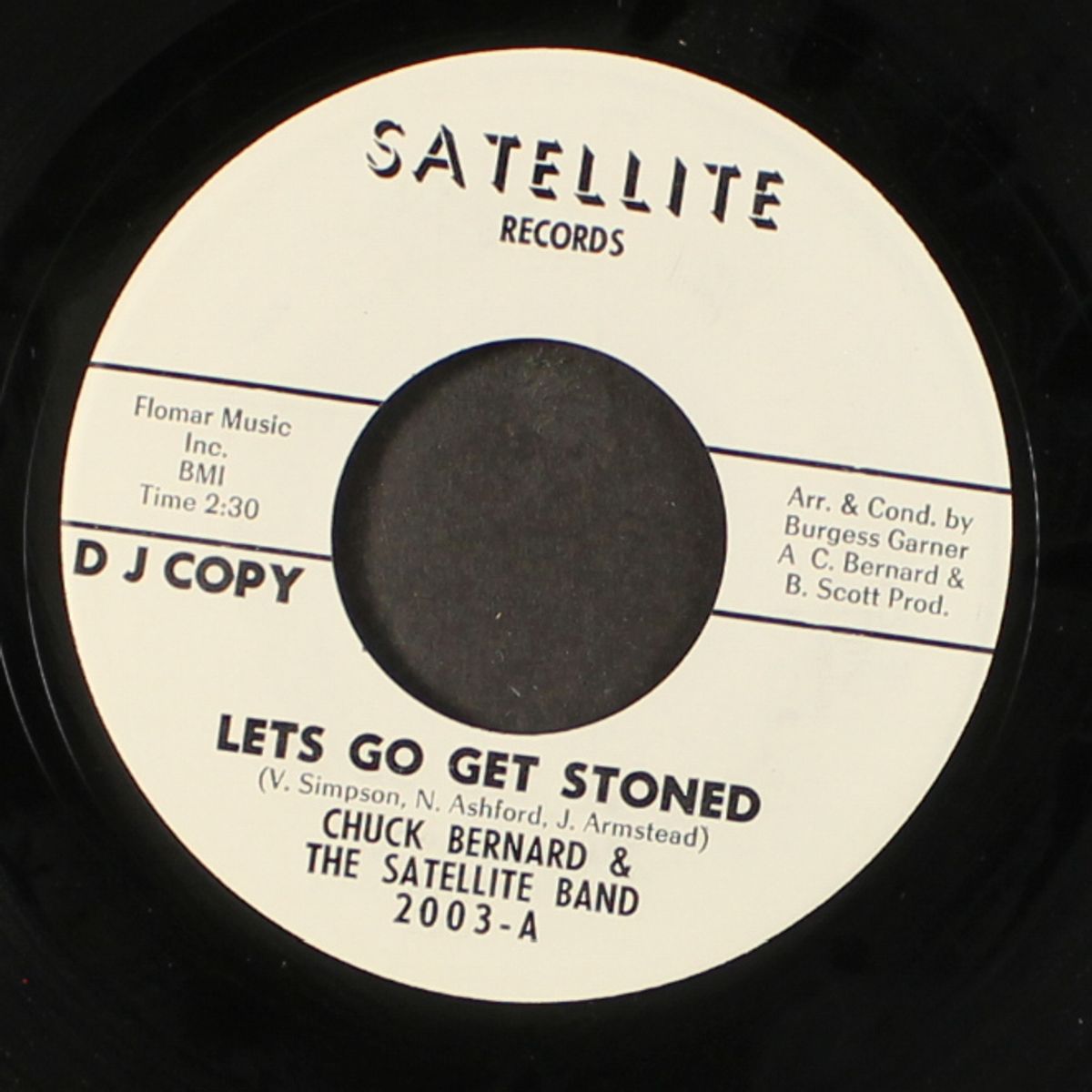 let's go get stoned / wasted by CHUCK BERNARD
