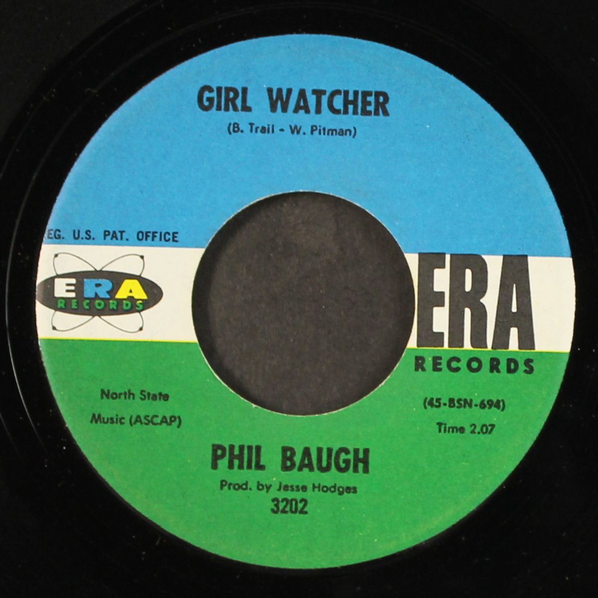 girl watcher / jesse's theme by PHIL BAUGH