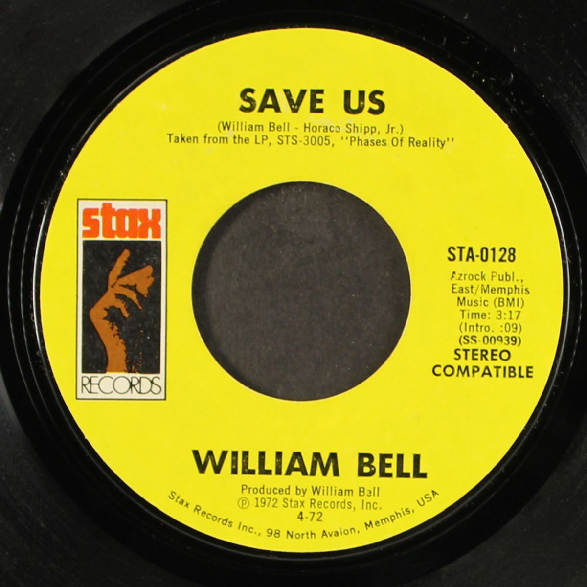 save us / if you really love him by WILLIAM BELL
