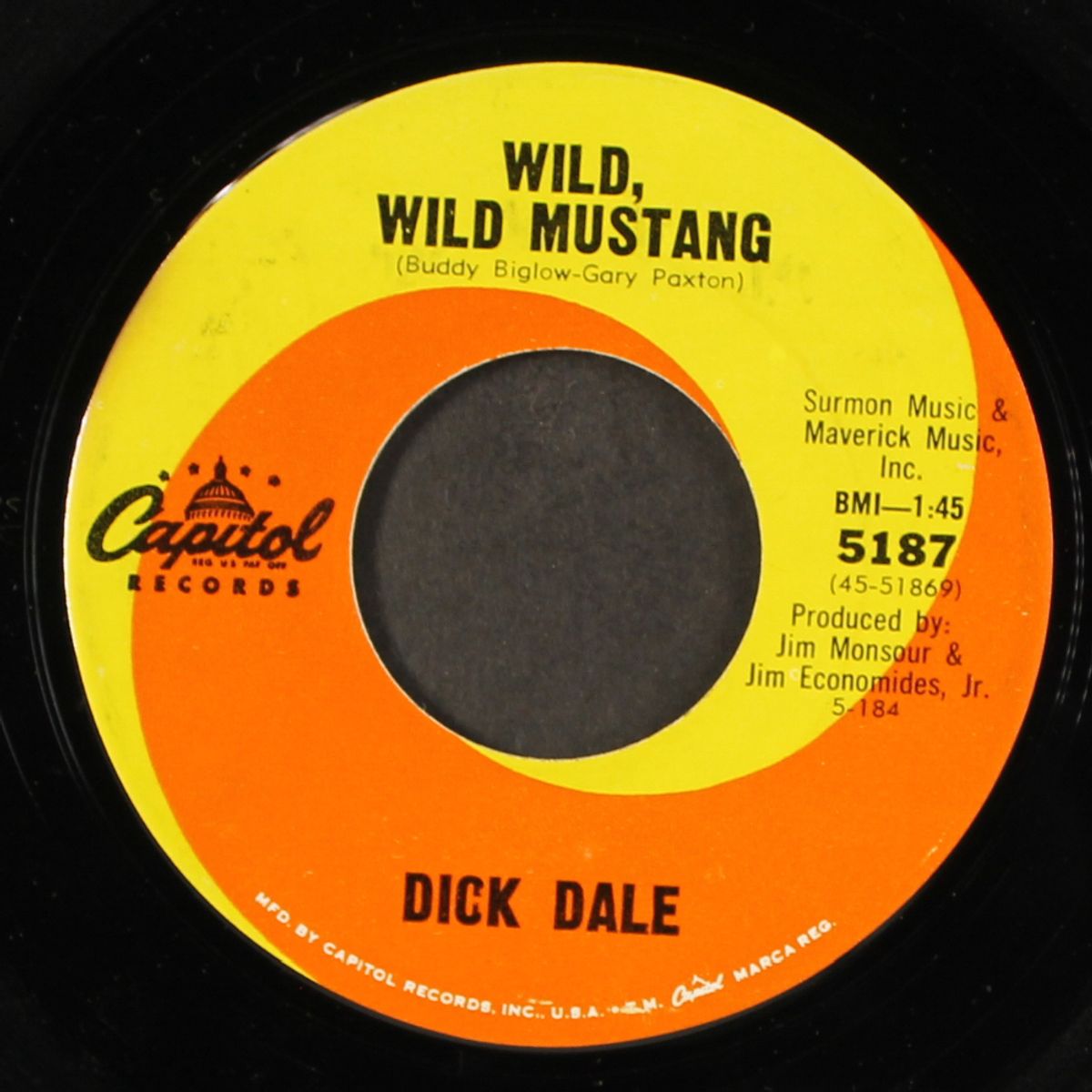 wild, wild mustang / grudge run by DICK DALE