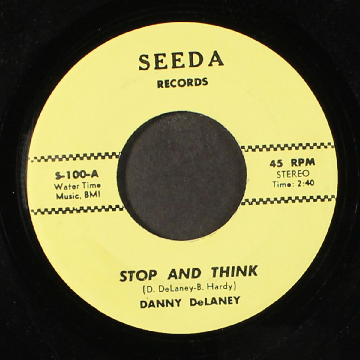 stop and think / faith will help you on by DANNY DELANEY