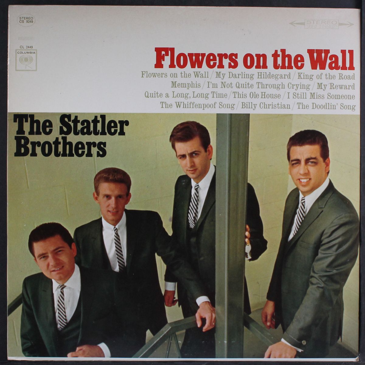 flowers on the wall by STATLER BROTHERS