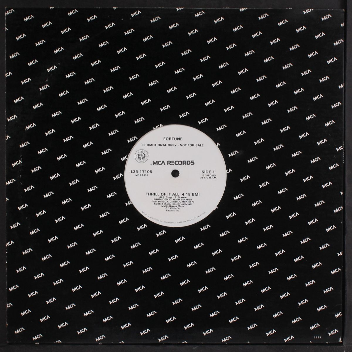 thrill of it all / same by FORTUNE