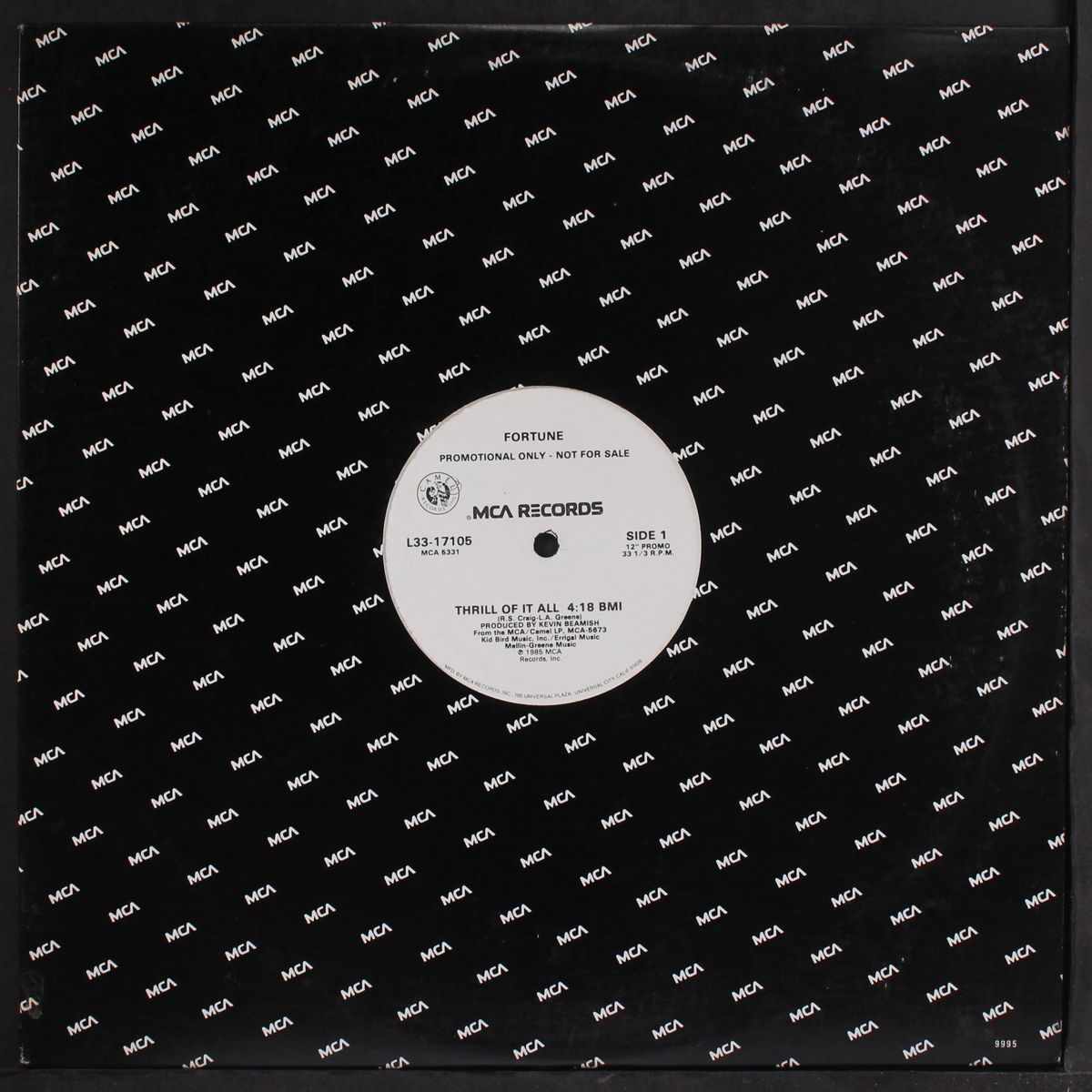 thrill of it all / same by FORTUNE