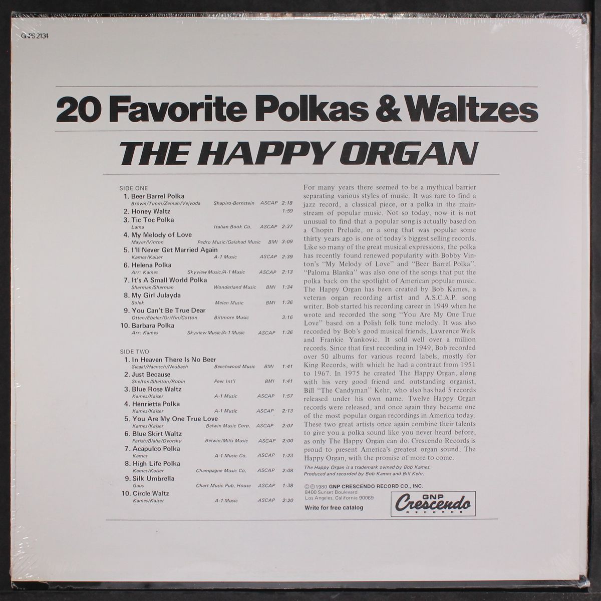 20 polkas & waltzes by HAPPY ORGAN