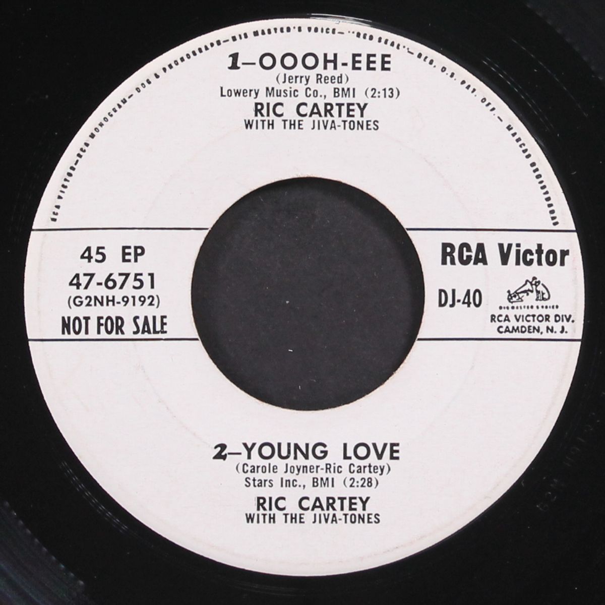oooh-ee, young love / bongo bash, donna by RIC CARTEY / PEREZ PRADO