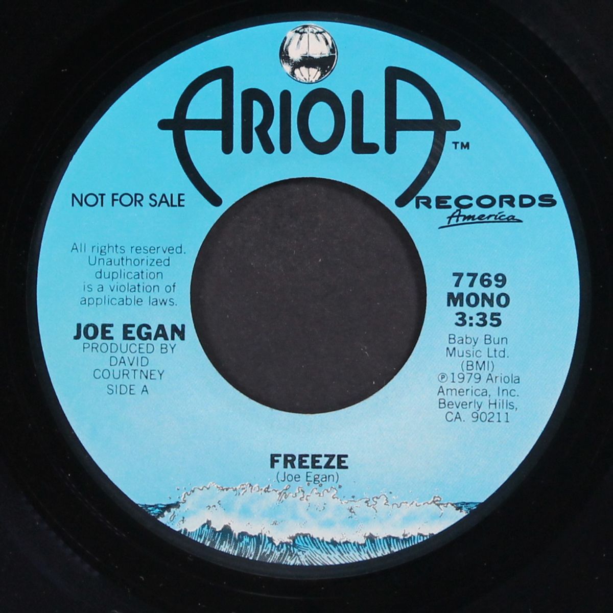 freeze / mono by JOE EGAN