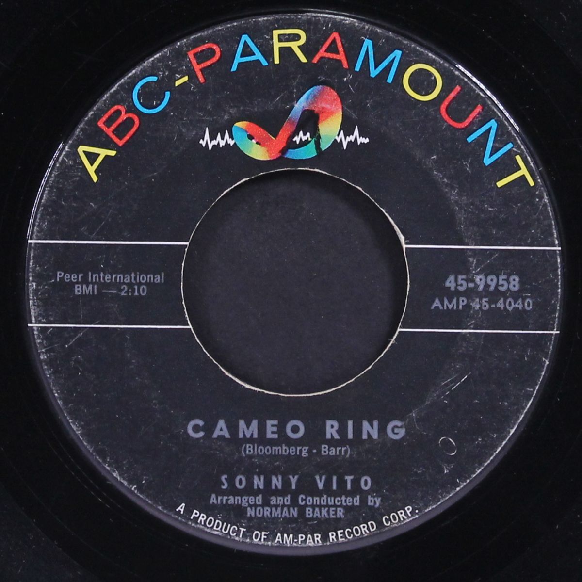 teen age blues / cameo ring by SONNY VITO