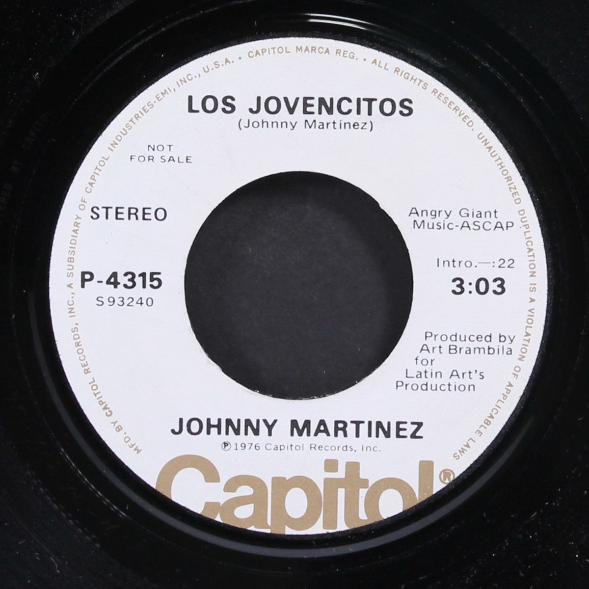 i like the way you do it / los jovencitos by JOHNNY MARTINEZ