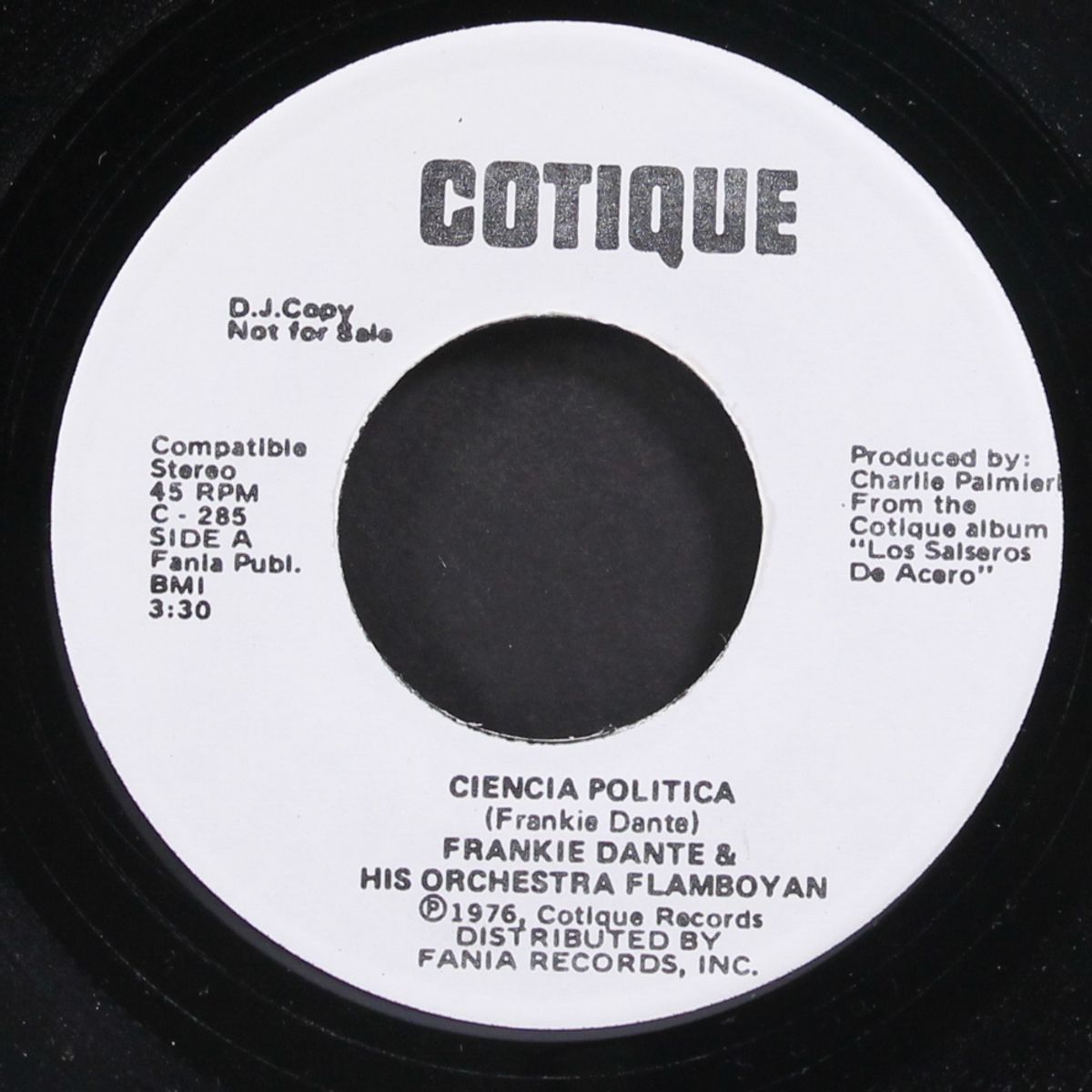 ciencia politica / jerico by FRANKIE DANTE & ORCHESTRA FLAMBOYAN