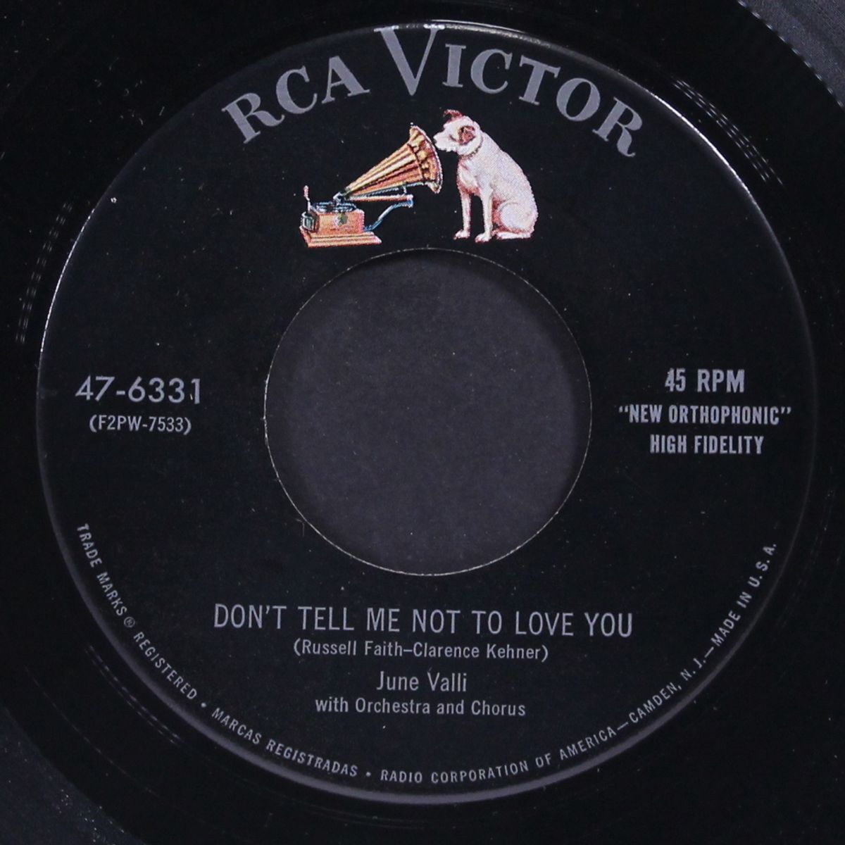oh! what a day / don't tell me not to love you by JUNE VALLI
