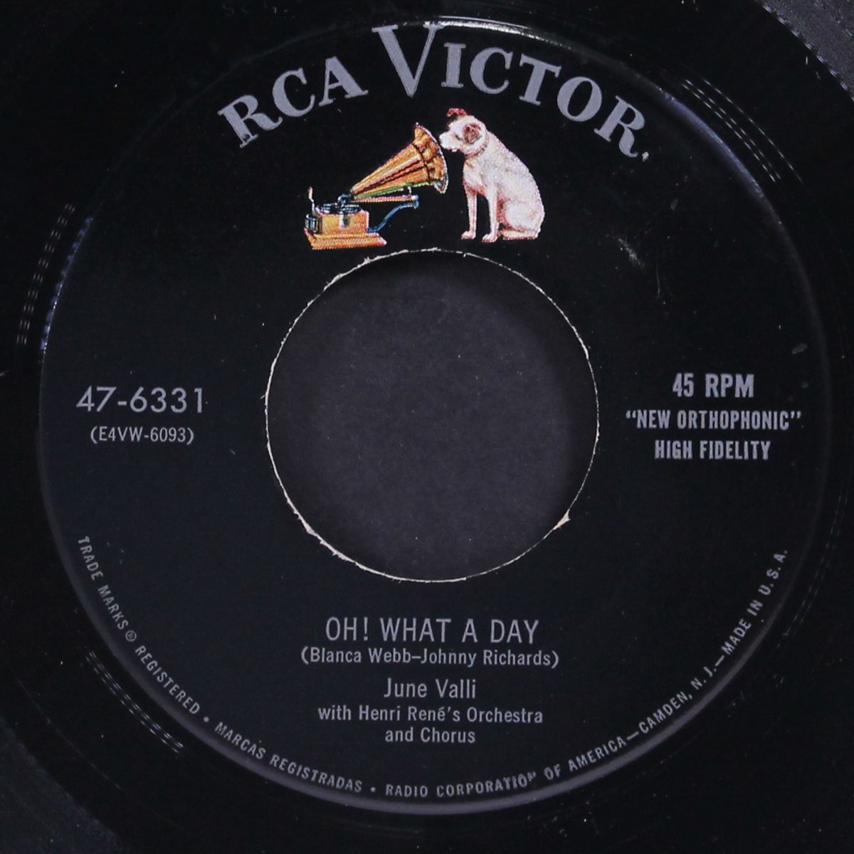 oh! what a day / don't tell me not to love you by JUNE VALLI