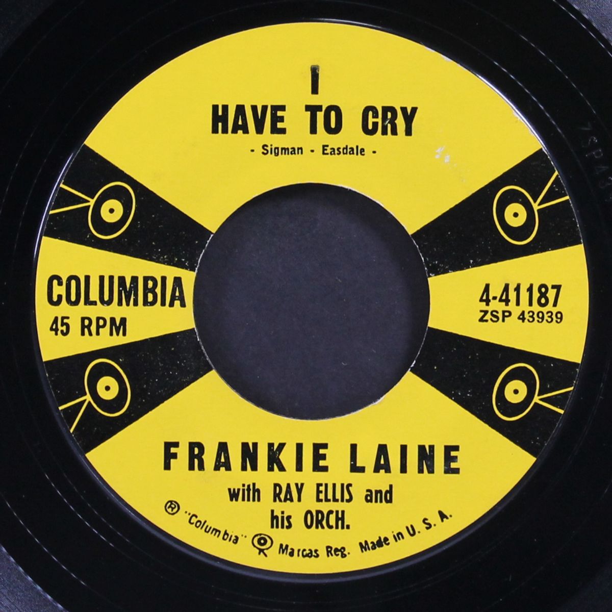 i have to cry / choombala bey by FRANKIE LAINE