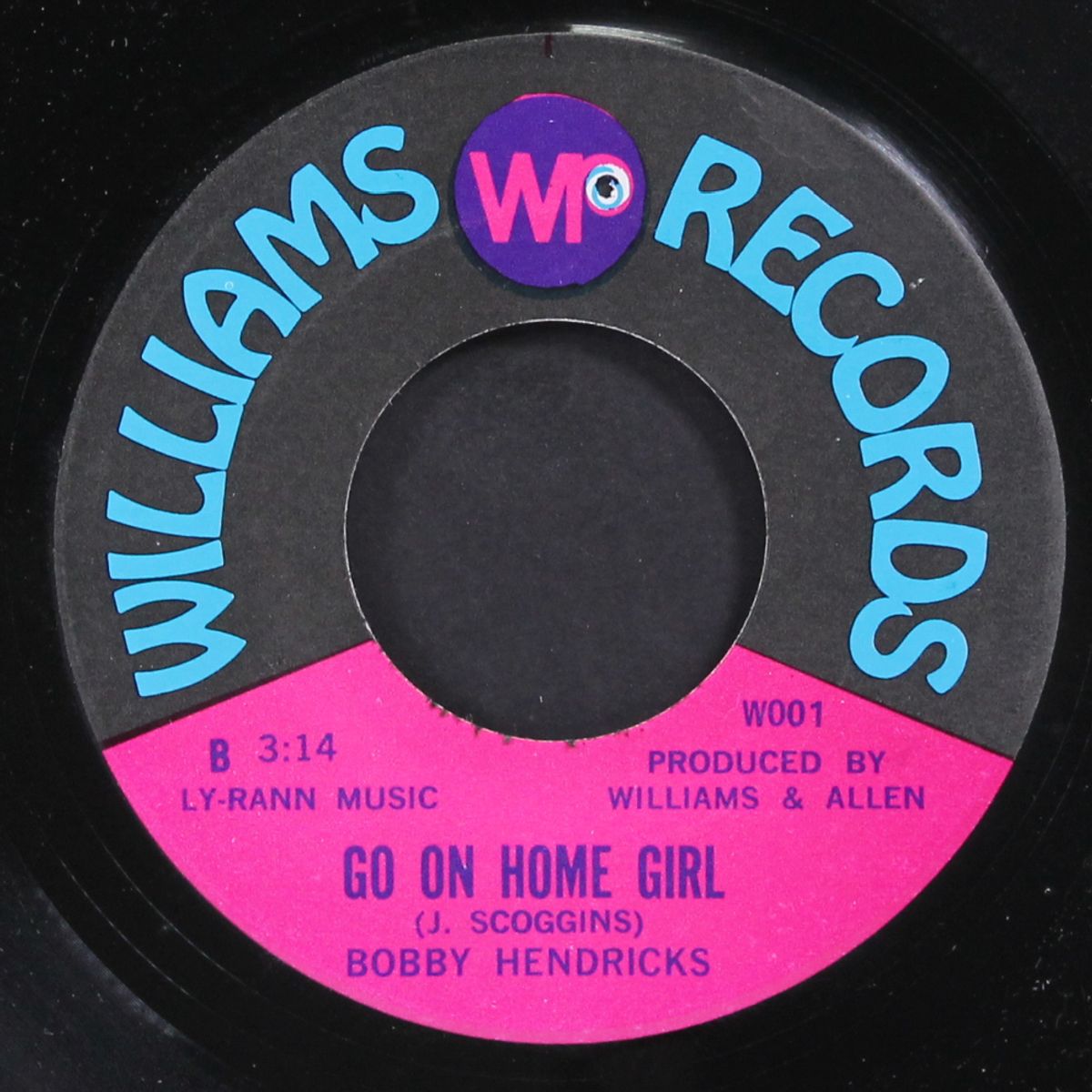 she used to hold me / go on home girl by BOBBY HENDRICKS