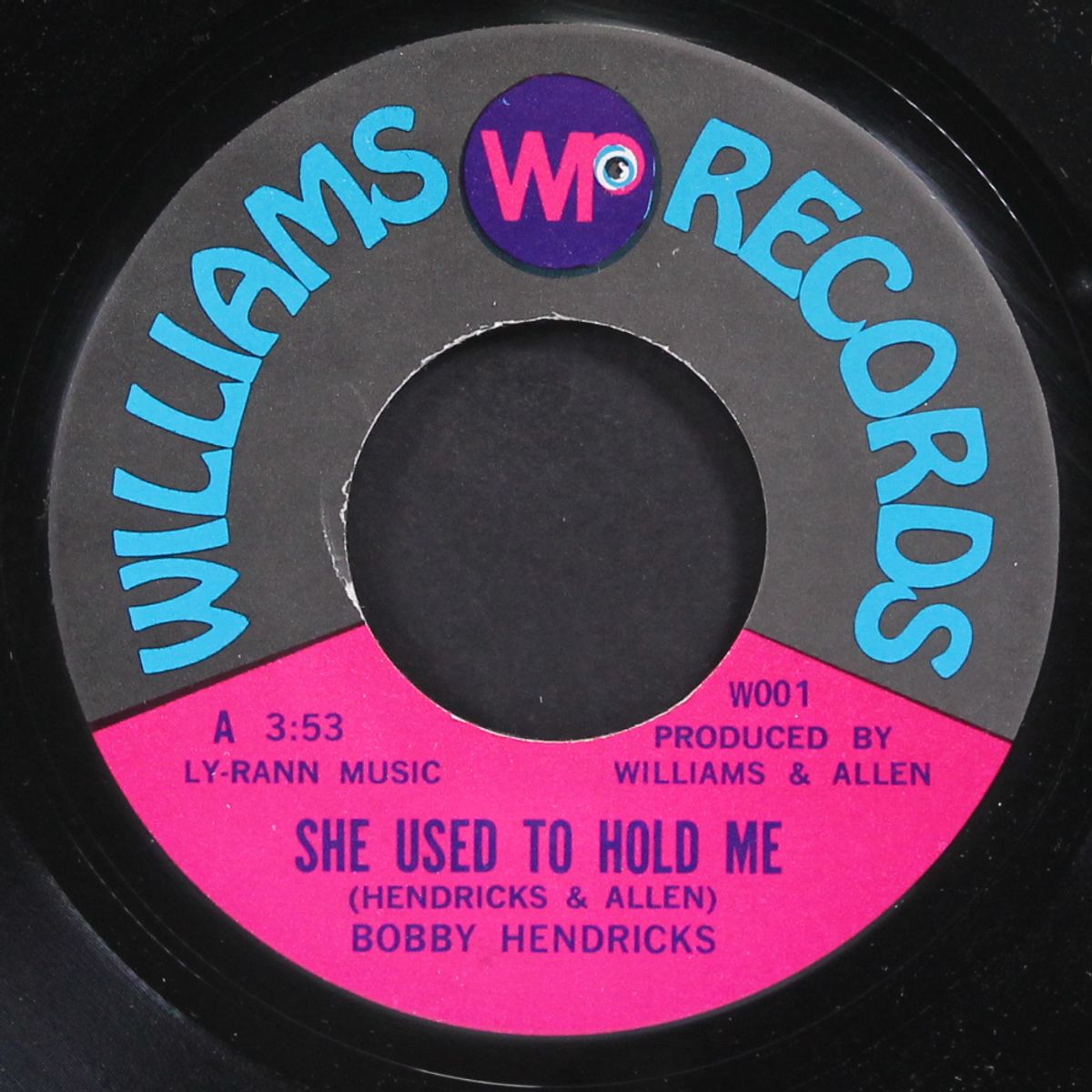 she used to hold me / go on home girl by BOBBY HENDRICKS