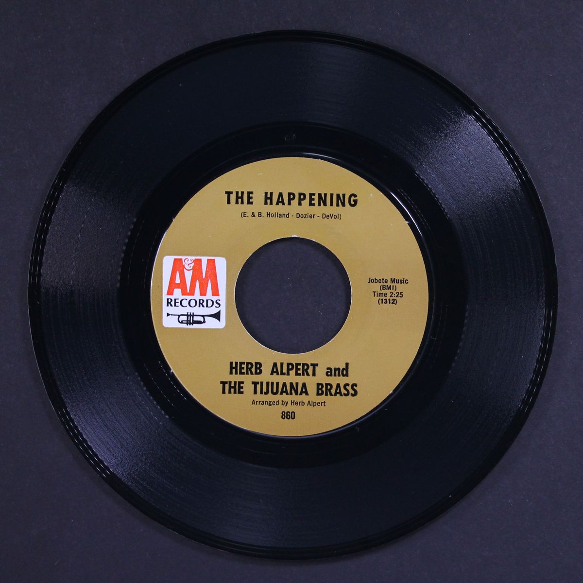 town without pity / the happening by HERB ALPERT