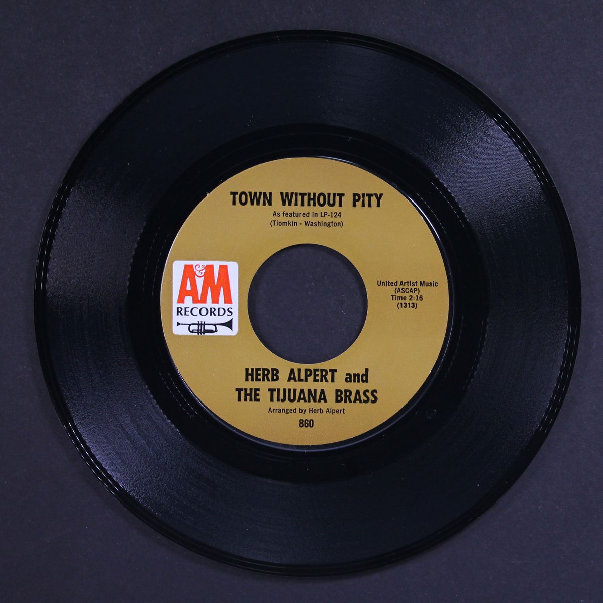 town without pity / the happening by HERB ALPERT