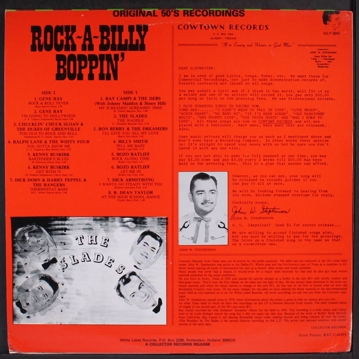 rock-a-billy boppin' by VARIOUS