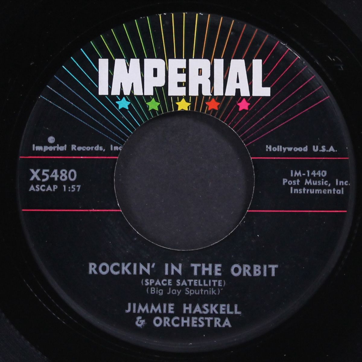 rockin' in the orbit / astrosonic by JIMMIE HASKELL