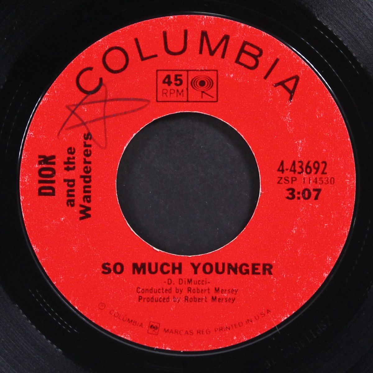 two ton feather / so much younger by DION & WANDERERS