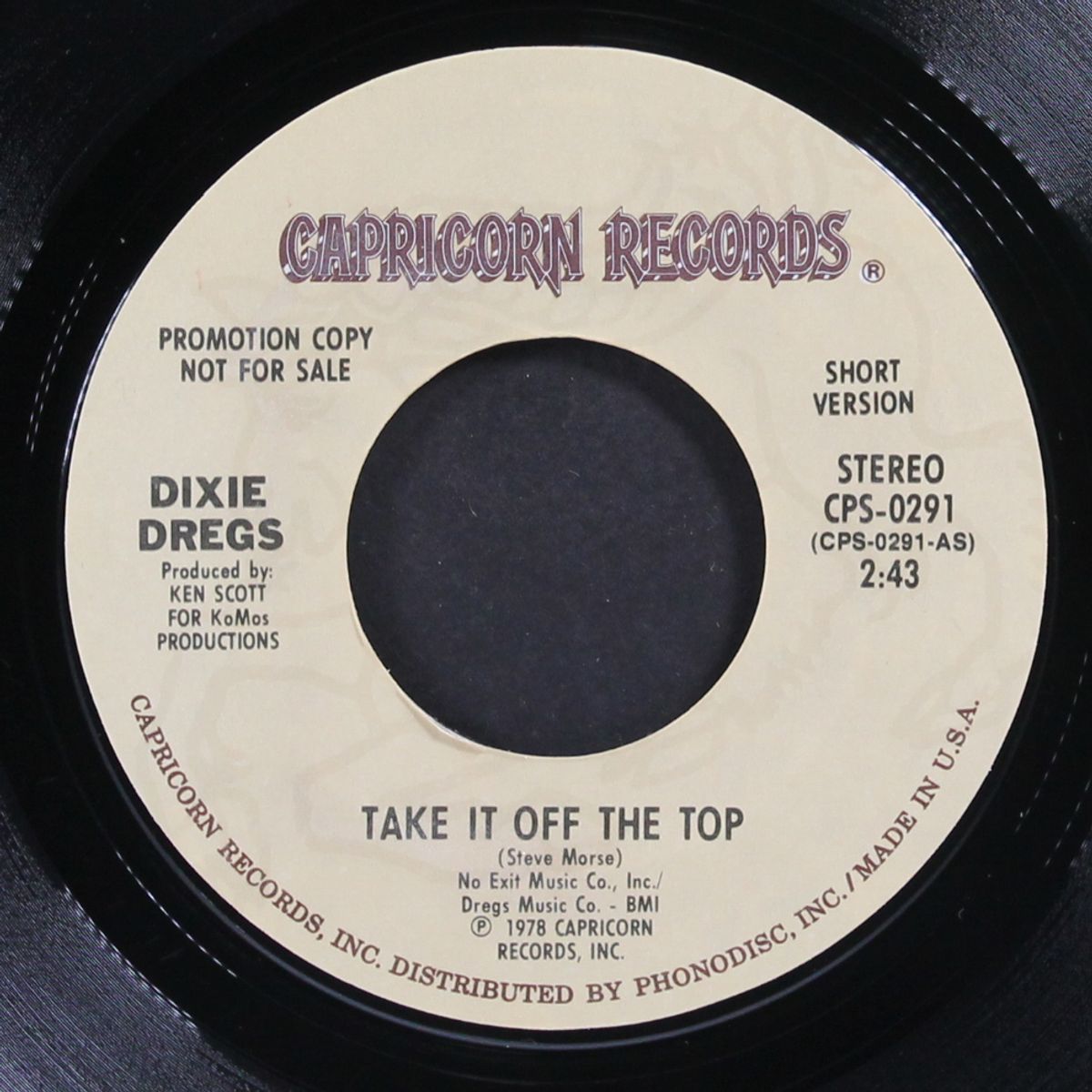 take it off the top by DIXIE DREGS