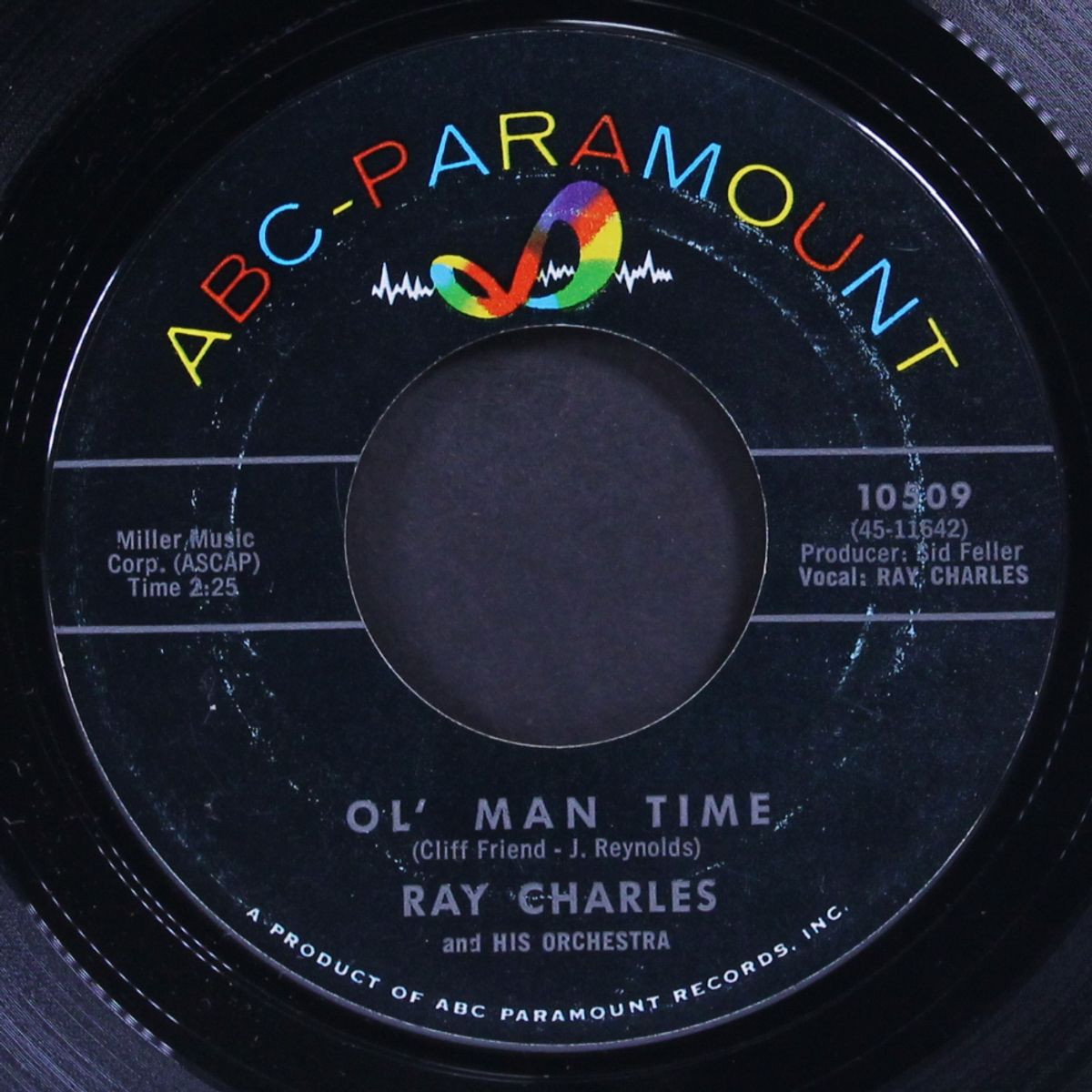 that lucky old sun / ol' man time by RAY CHARLES