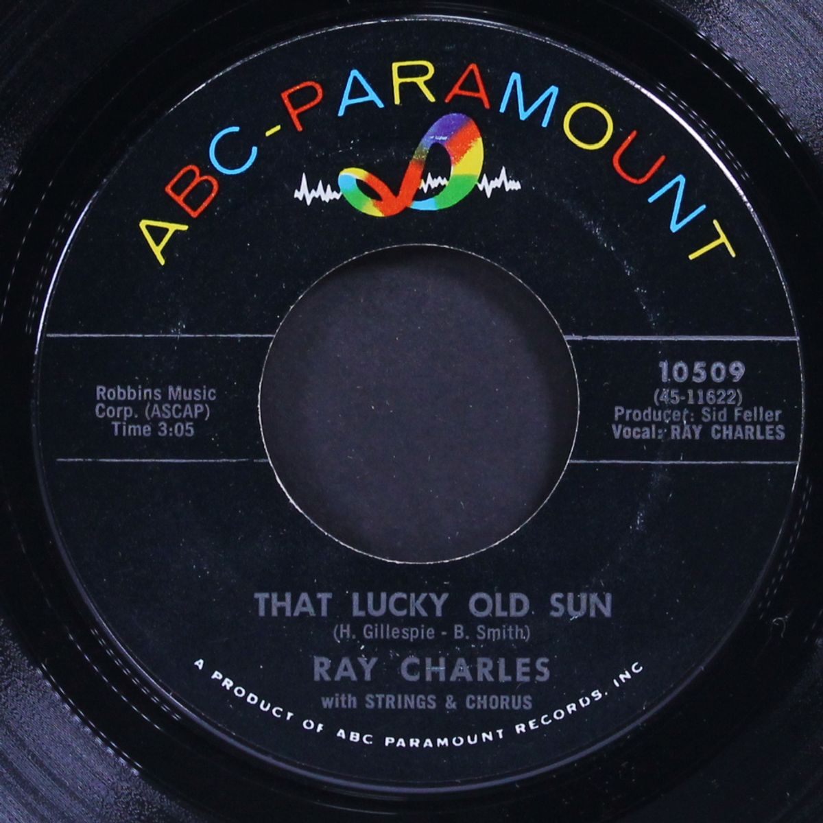 that lucky old sun / ol' man time by RAY CHARLES