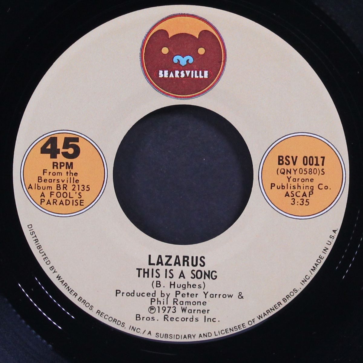 ladyfriends i (sing a song to your lady) / this is a song by LAZARUS