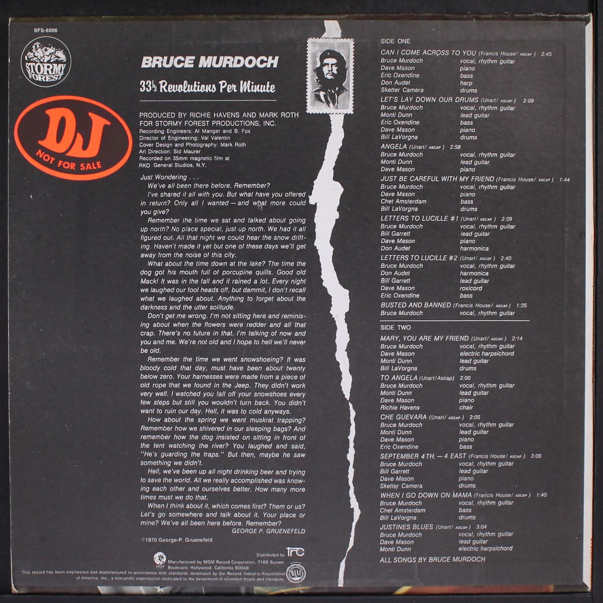 33 1/3 revolutions per minute by BRUCE MURDOCH