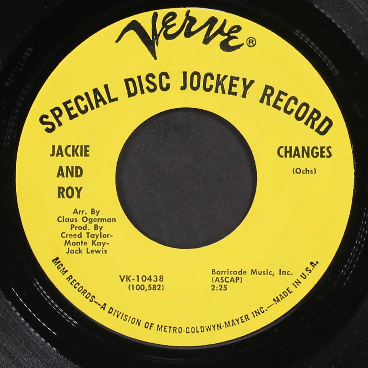 dedicated to love / changes by JACKIE & ROY