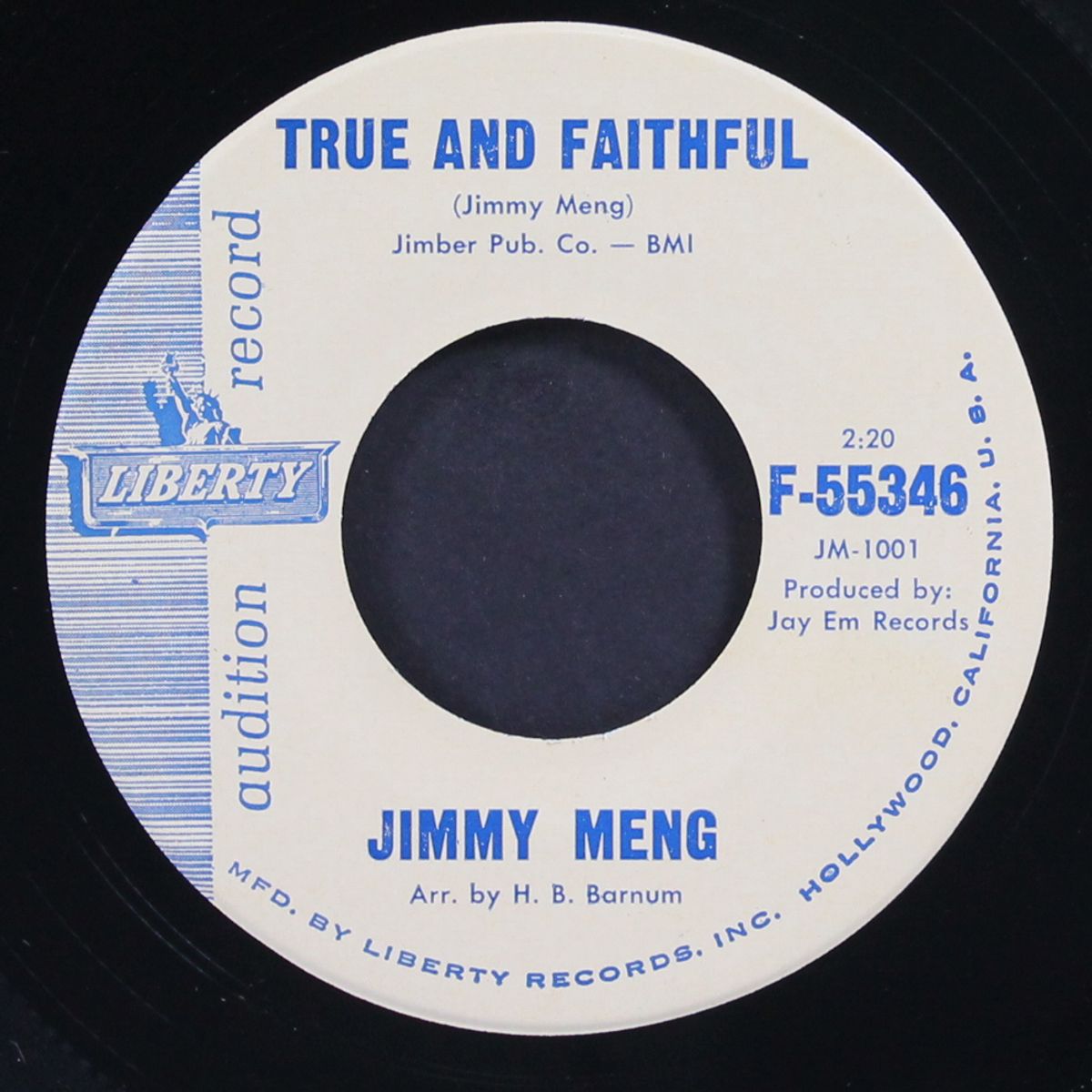 dont be blue / true and faithful by JIMMY MENG