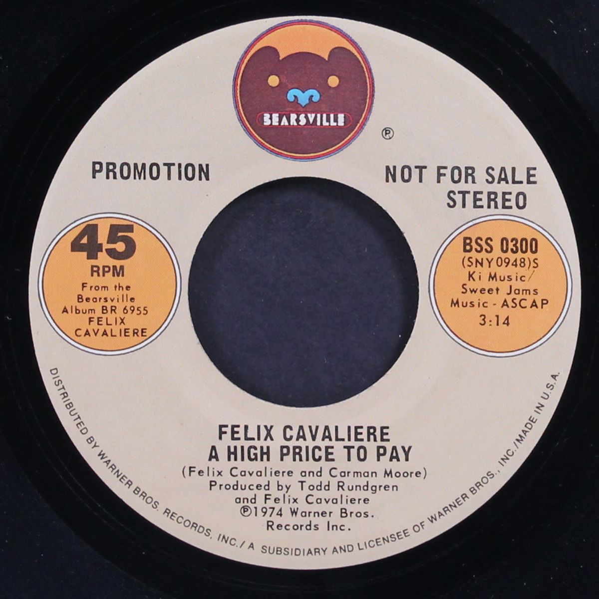 a high price to pay / mono by FELIX CAVALIERE