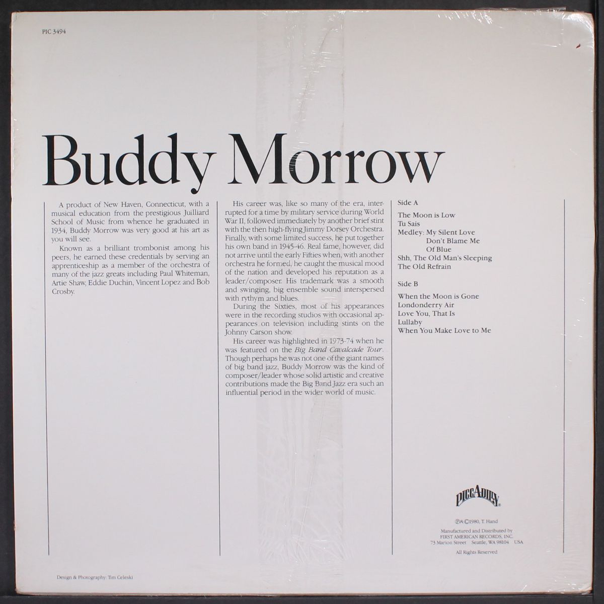 big band series/original recording by BUDDY MORROW