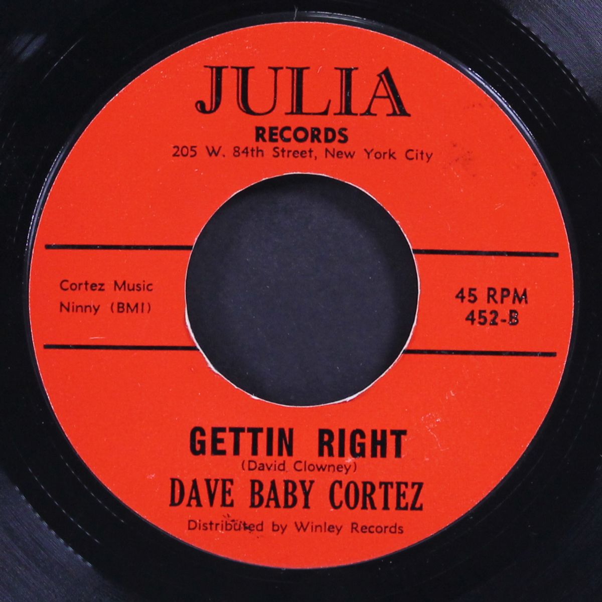 rinky-dink / gettin right by DAVE 'BABY' CORTEZ