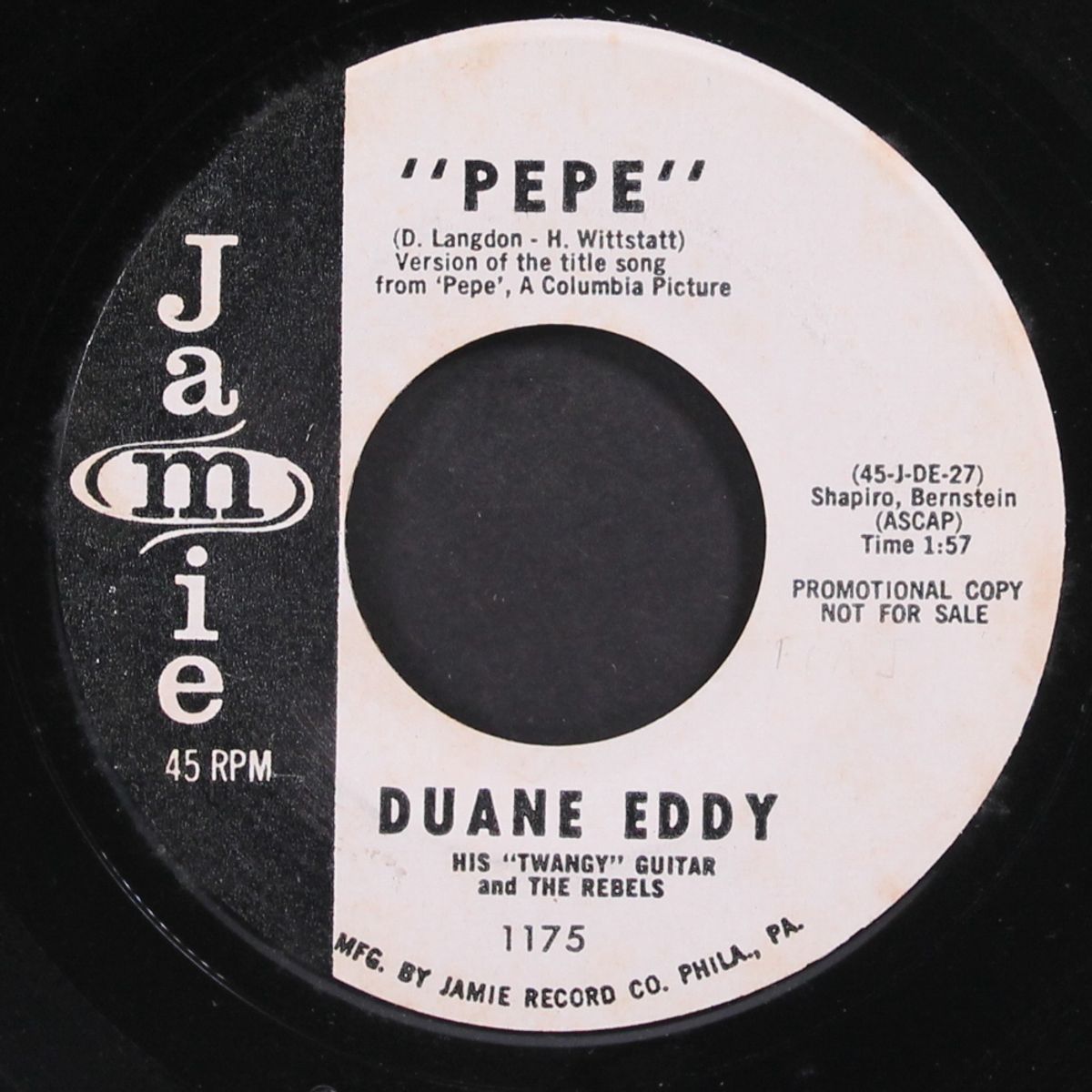 pepe / lost friend by DUANE EDDY