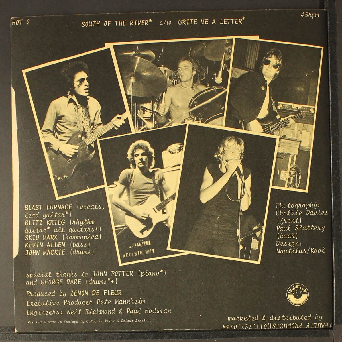 south of the river by BLAST FURNACE & THE