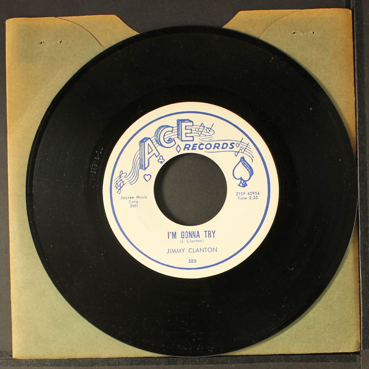 i'm gonna try / another sleepless night by JIMMY CLANTON