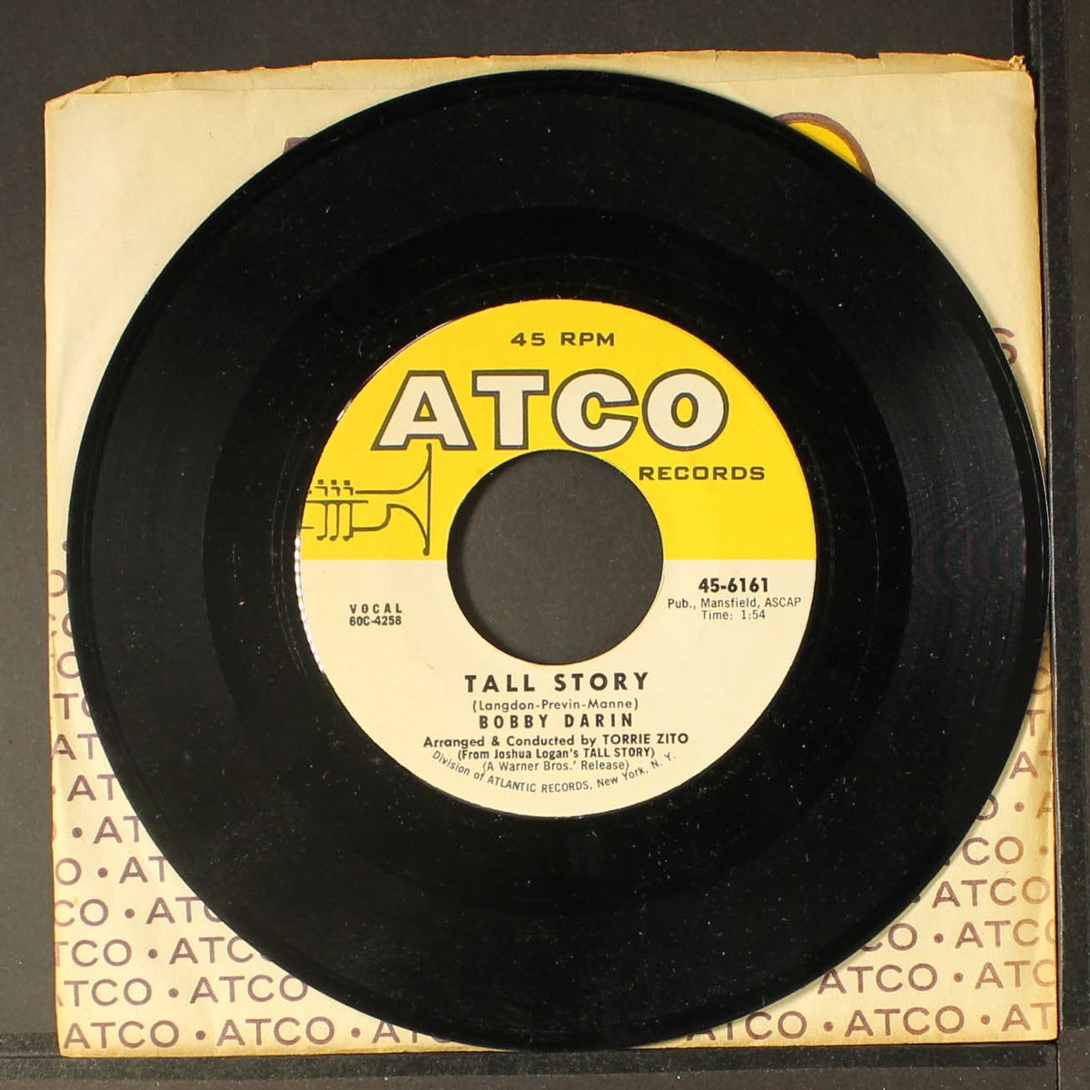 clementine / tall story by BOBBY DARIN