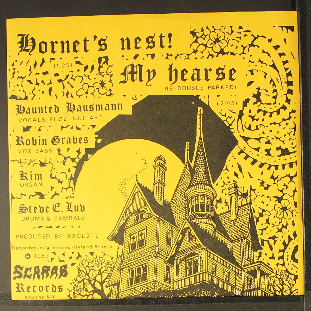hornet's nest! / my hearse (is double parked) by 1313 MOCKINGBIRD LANE