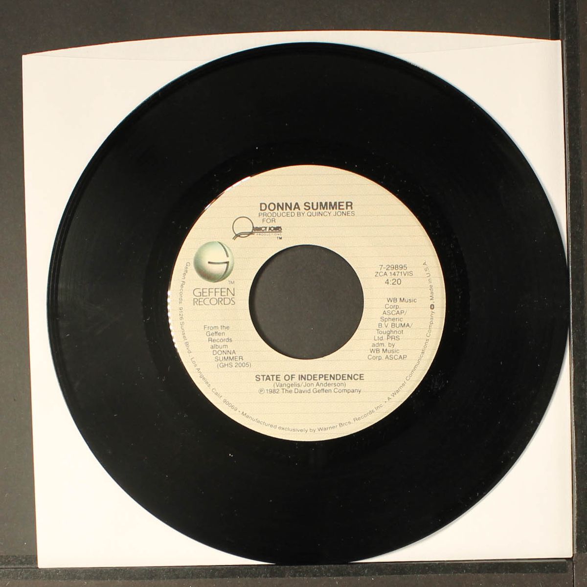 state of independence / love is just a breath away by DONNA SUMMER