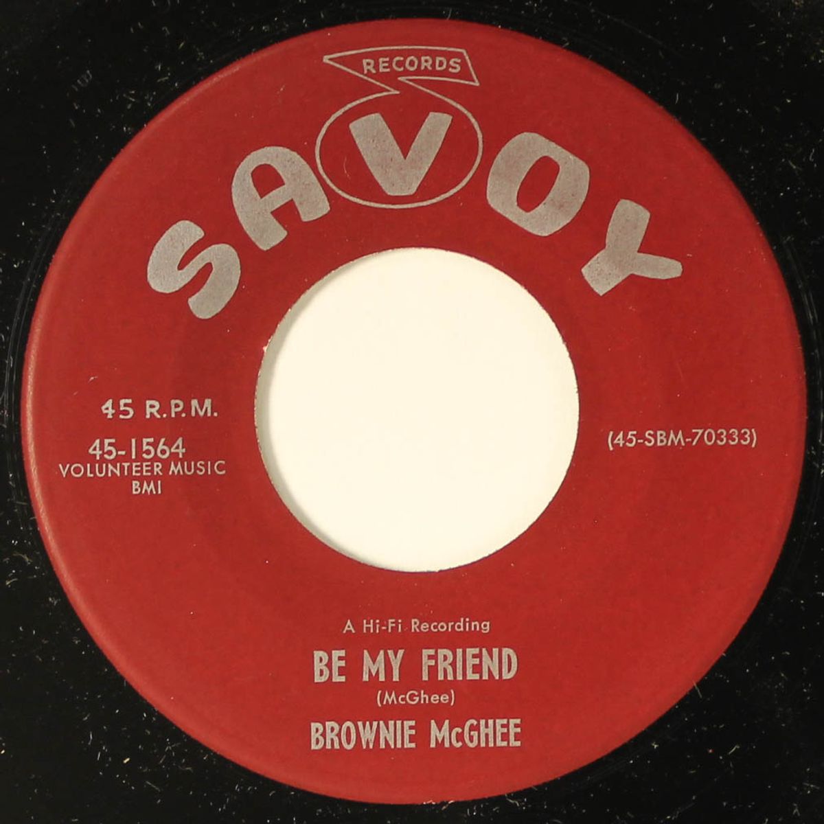 living with the blues / be my friend by BROWNIE MCGHEE