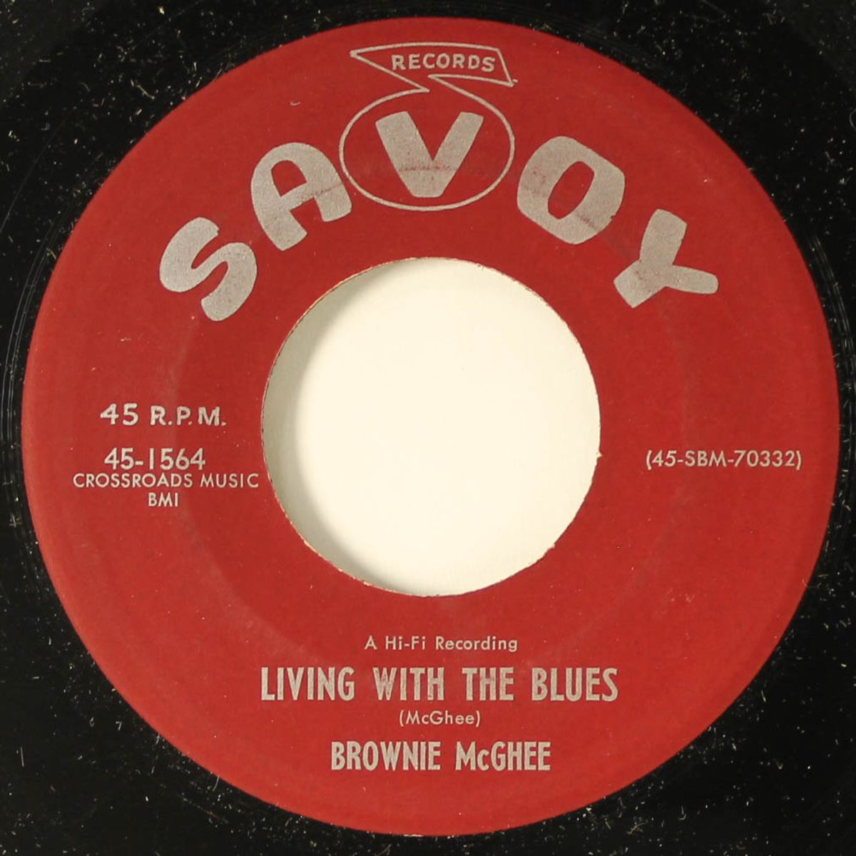 living with the blues / be my friend by BROWNIE MCGHEE