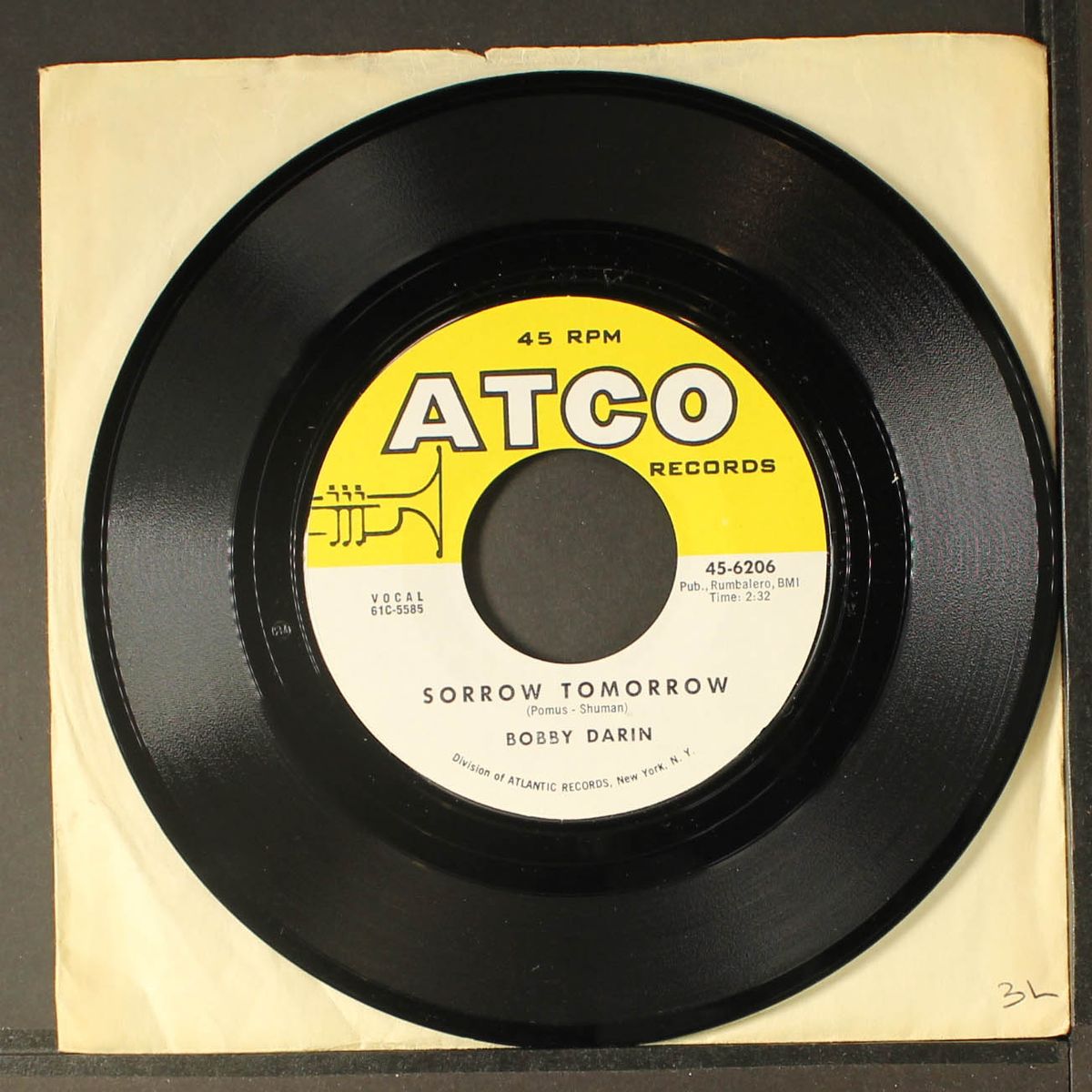 you must have been a beautiful baby / sorrow tomorrow by BOBBY DARIN