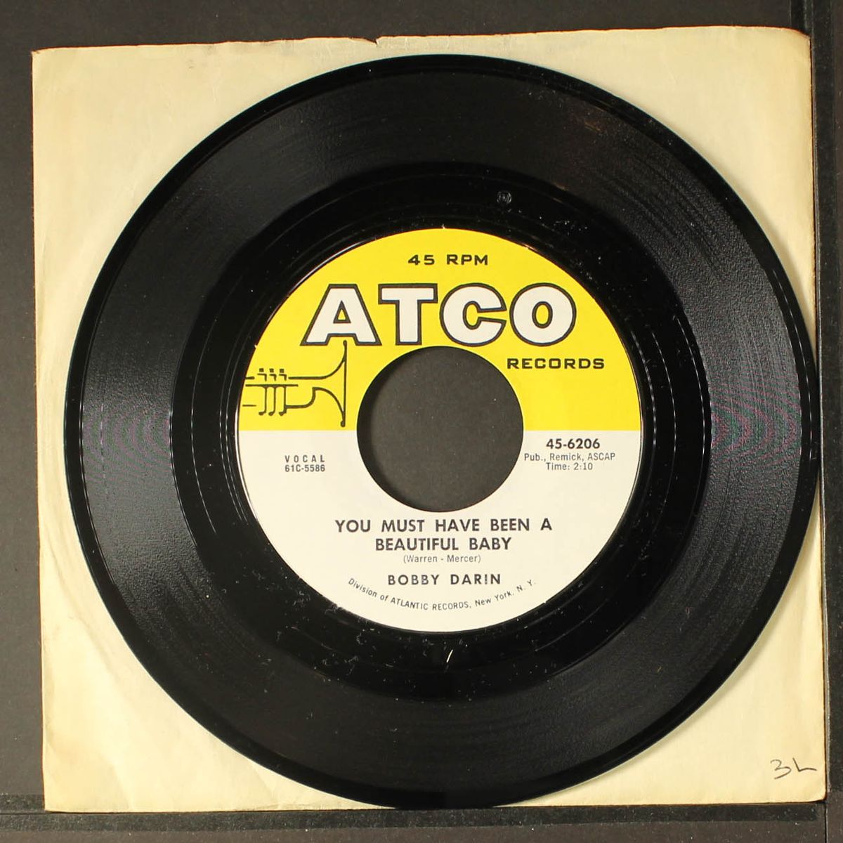 you must have been a beautiful baby / sorrow tomorrow by BOBBY DARIN