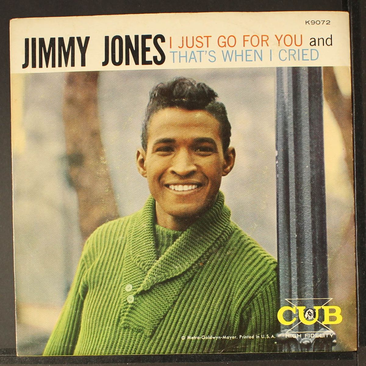 i just go for you / that's when i cried by JIMMY JONES