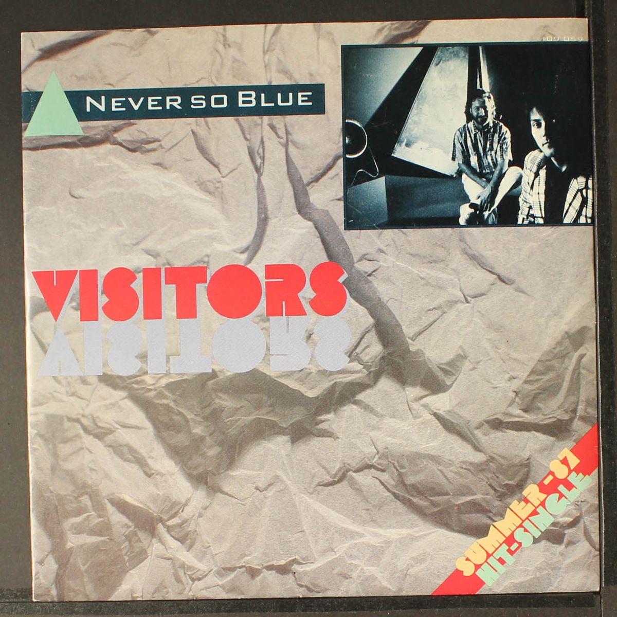 never so blue by VISITORS