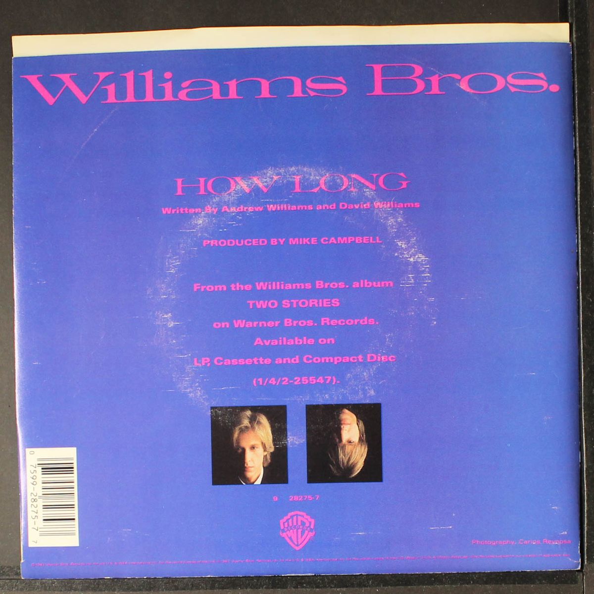 how long by WILLIAMS BROS.